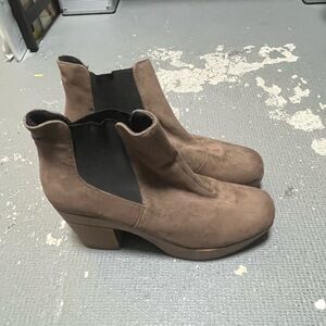 Elegant Brown Ankle Booties